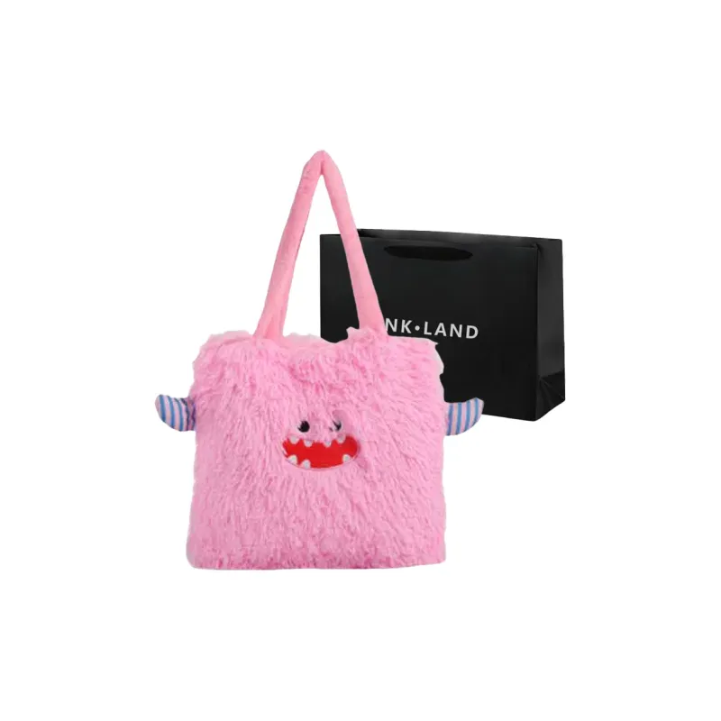 PINK·LAND Velour Shoulder Bag Regular Women's-0
