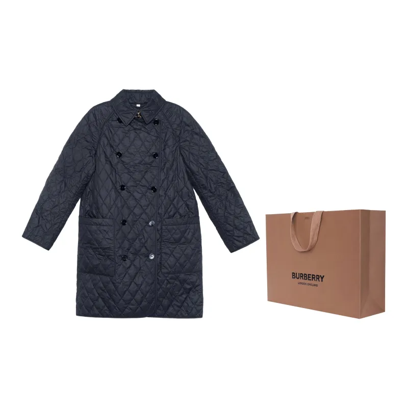 Burberry Puffer Jacket Women's Black-3