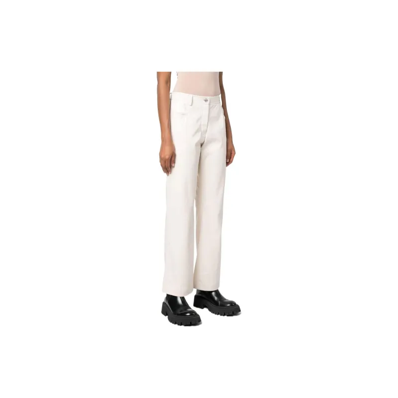 MSGM High-Waist Flared Pants-3