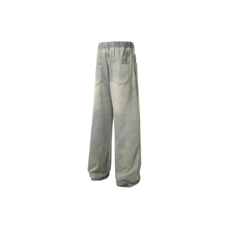 ELCORO Loose Fit Straight Fit Jeans Men's-5