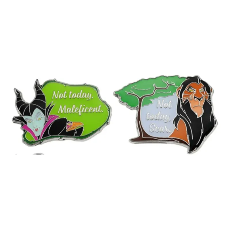 Disney Figure Print Maiden Of Mischief Cruella The Villain Tokyo Disney Badges-3