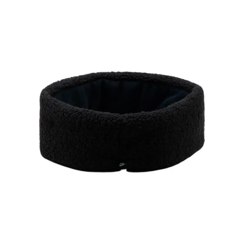 Nike Faux Fur, Polyester, Polyurethane Hair Bands Unisex Black-1