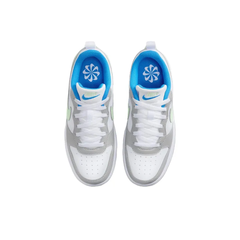Nike Court Borough Low Recraft GS 'Light Iron Ore Vapor Green'-5
