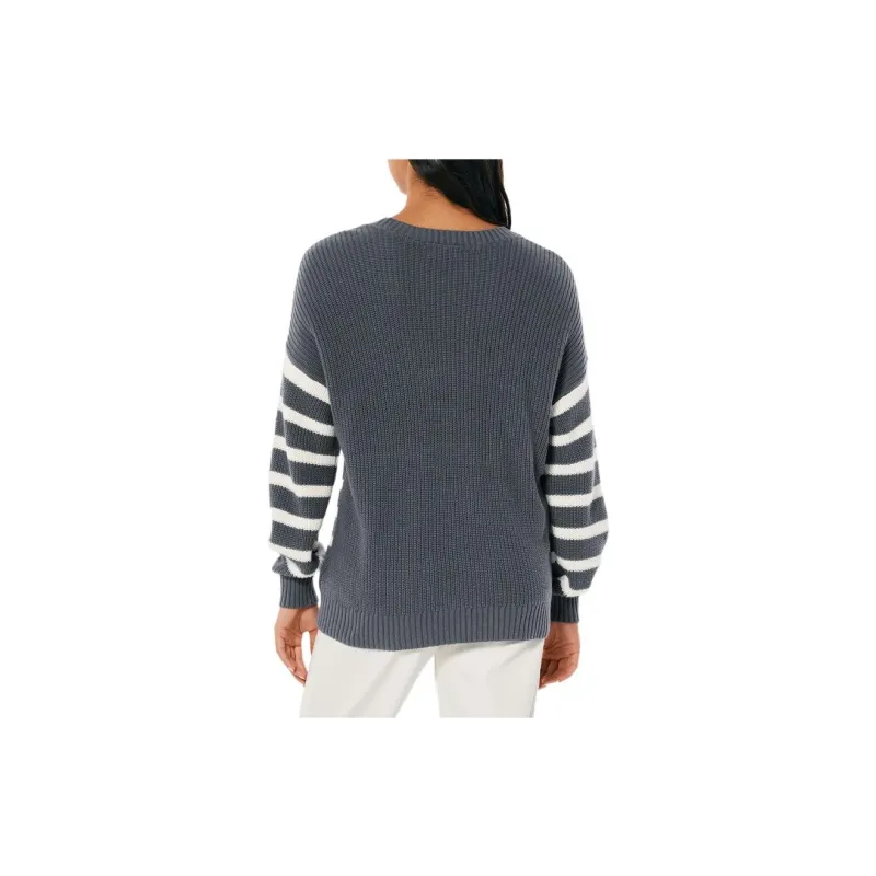 Hollister Sweaters Women's Blue Stripes-2
