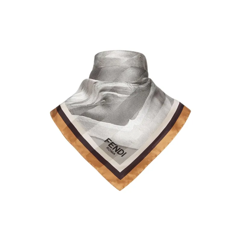 FENDI Logo Detailed Foulard-1
