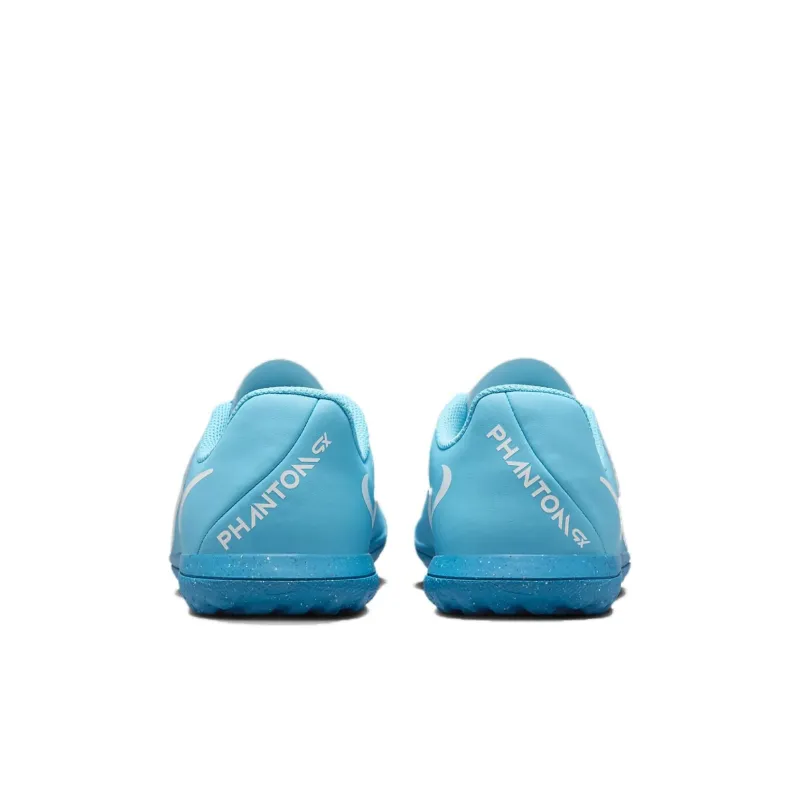 Nike Jr. Phantom GX 2 Club Abrasion Resistant Low Top Kids' Soccer Shoes Blue Kids'-3