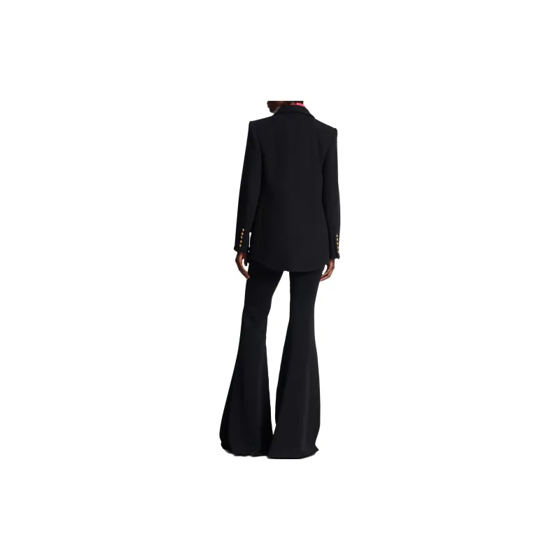 BALMAIN Button Embellished Crepe Jacket-2
