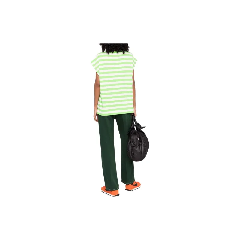 GANNI T-Shirts Women's Green-3