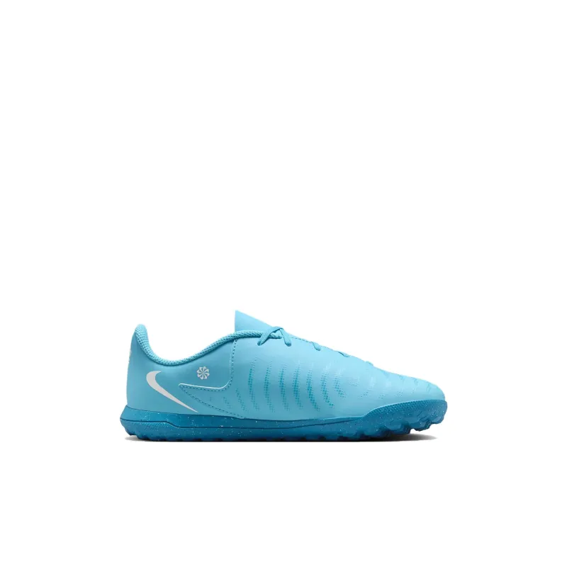 Nike Jr. Phantom GX 2 Club Abrasion Resistant Low Top Kids' Soccer Shoes Blue Kids'-1