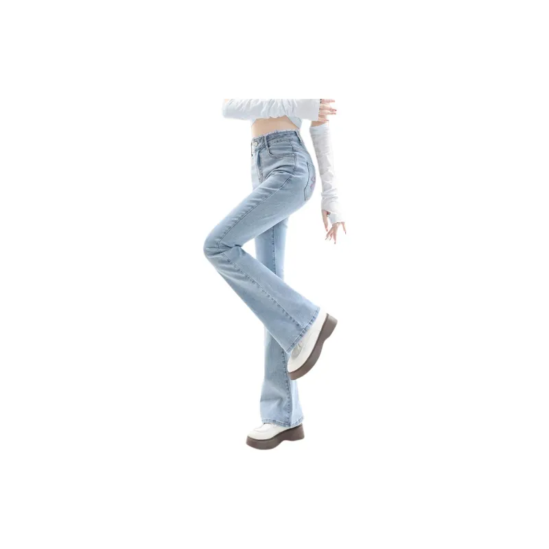 Weixi Jeans Women's Light Blue-3