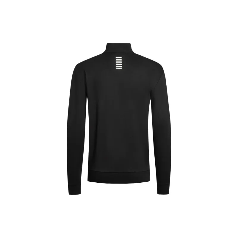 EMPORIO ARMANI Zip Up High Neck Sweatshirt-1