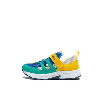 Asics RUNNING KIDS Slip Resistant Cushioning Abrasion Resistant Children's Sandals Green Blue Yellow Kids'