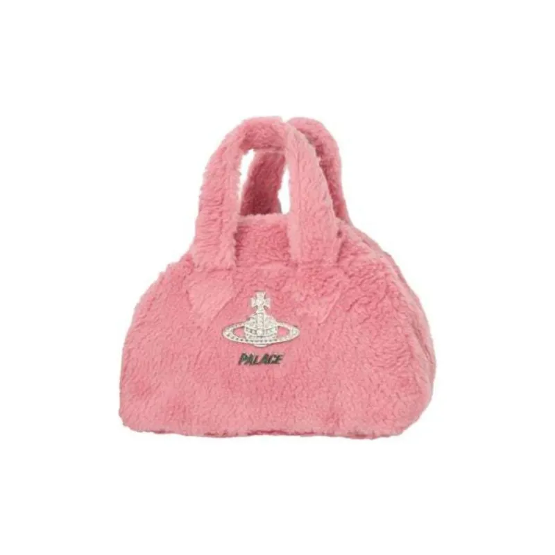 PALACE Vivienne Westwood Collaboration Fabric Tote Bag Shopping Bag Handbag Women's Pink-1