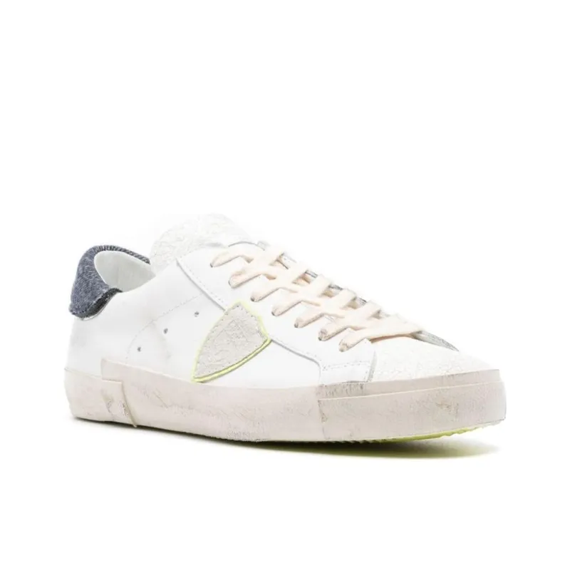 PHILIPPE MODEL Prsx Round Toe Lace Up Sneakers-2