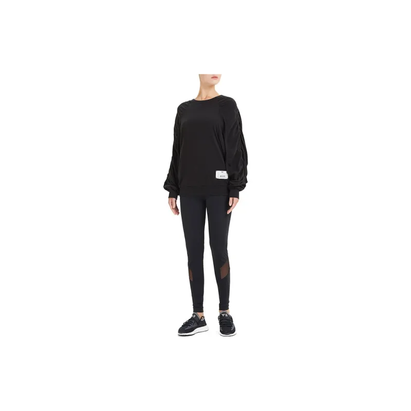Adidas Y 3 Women's Spandex Crew Sweater Black-2