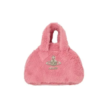 PALACE Vivienne Westwood Collaboration Fabric Tote Bag Shopping Bag Handbag Women's Pink