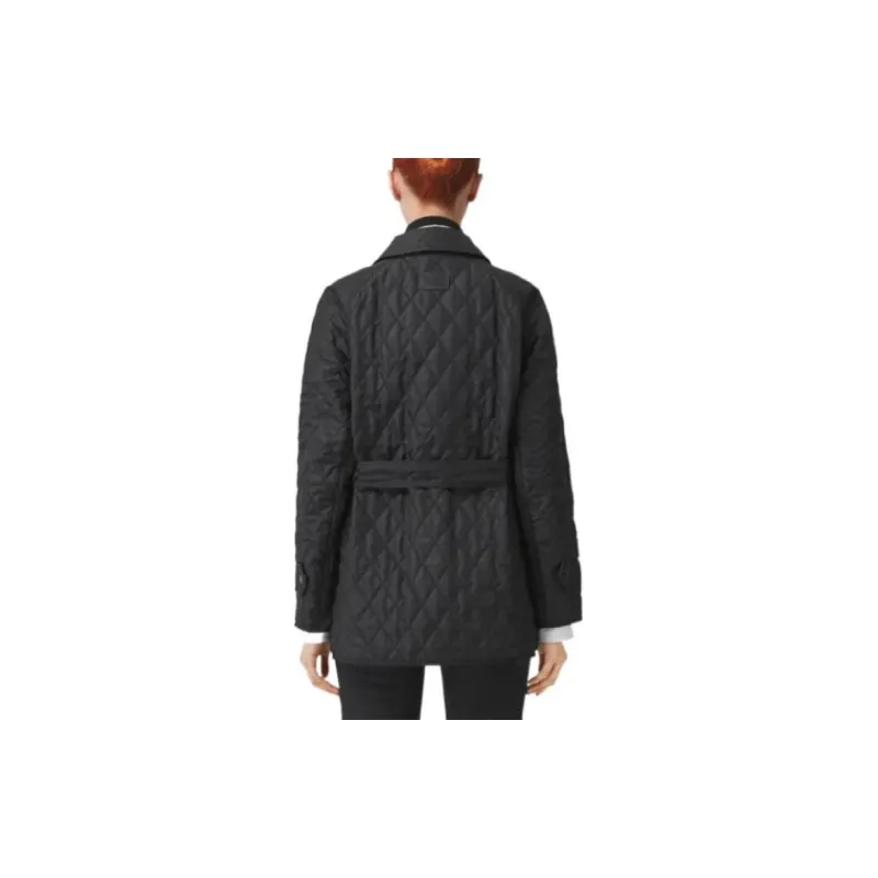 Burberry Puffer Jacket Women's Black-2