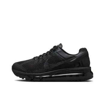 Nike Air Max 2013 Breathable Support Low Top Kids' Running Shoes Black Teenagers