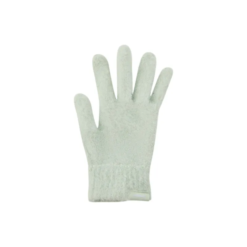 LiNing Polyester Knit Gloves Unisex Apricot/Green-4