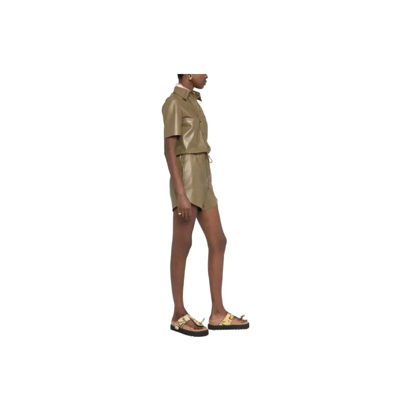 NANUSHKA Jumpsuits Women's Olive Green-3