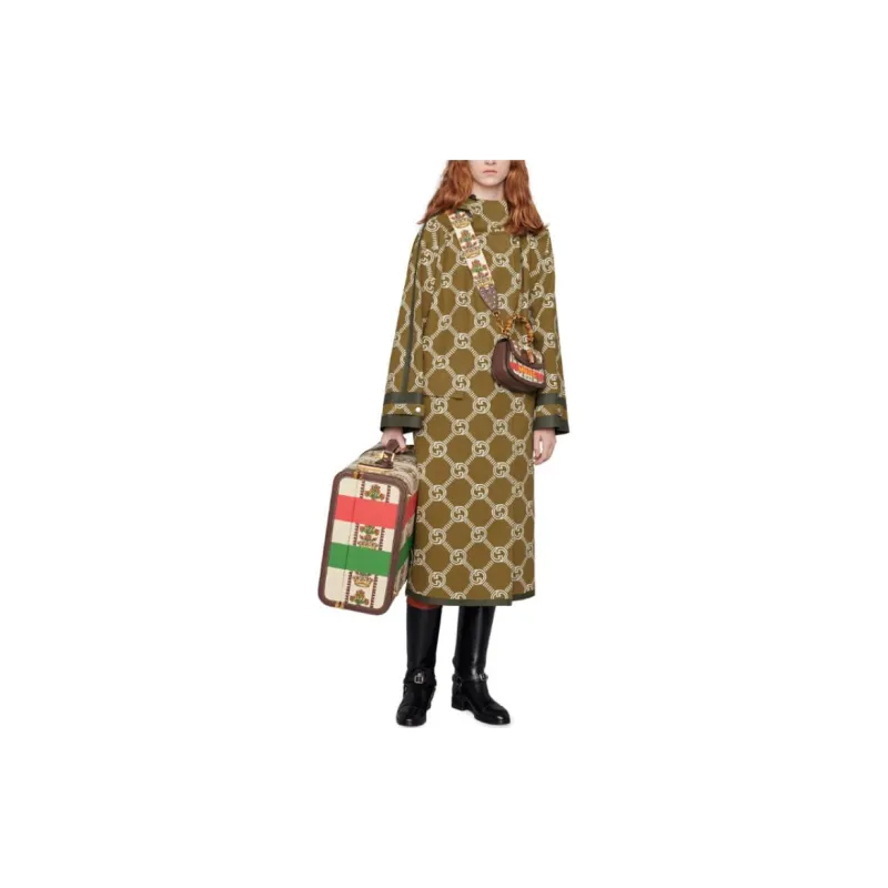GUCCI Coats Women's Brown-4