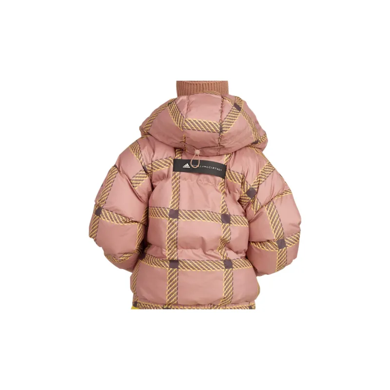 Adidas Puffer Jackets Women's Pink-3