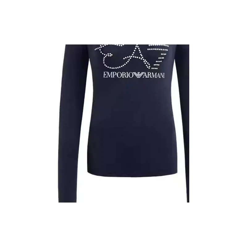 EMPORIO ARMANI Logo foil T shirt-2