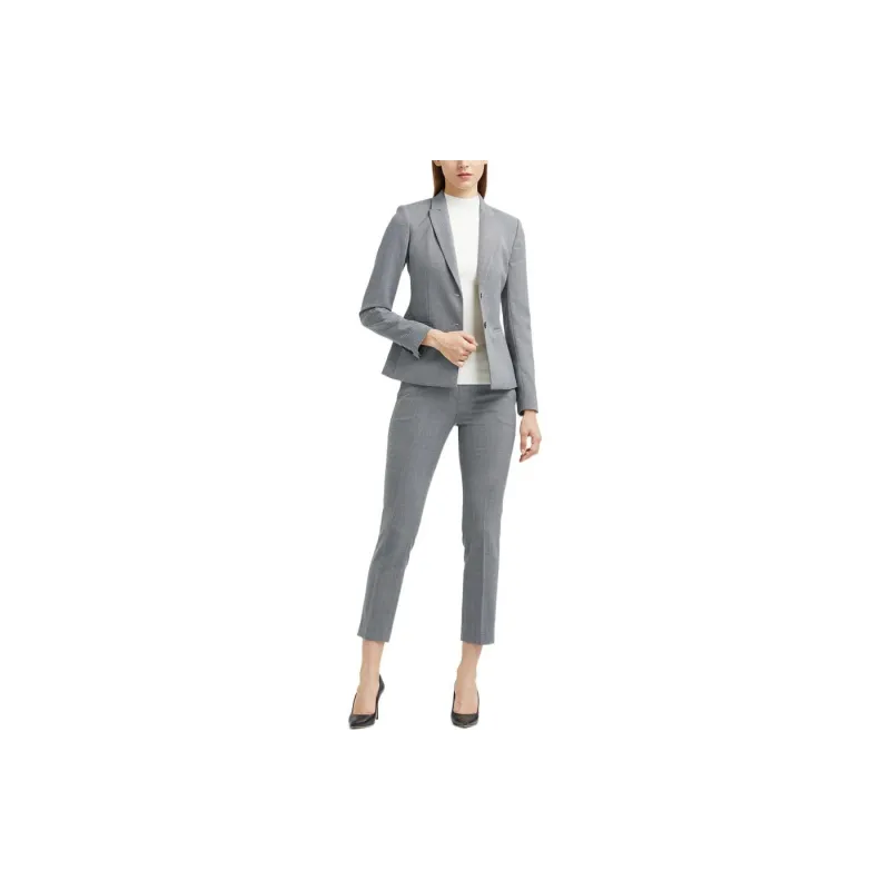 THEORY Suit Trousers Women's Gray-3