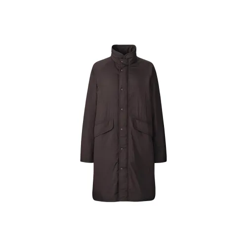 UNIQLO U Collection Coats Women's Dark Brown