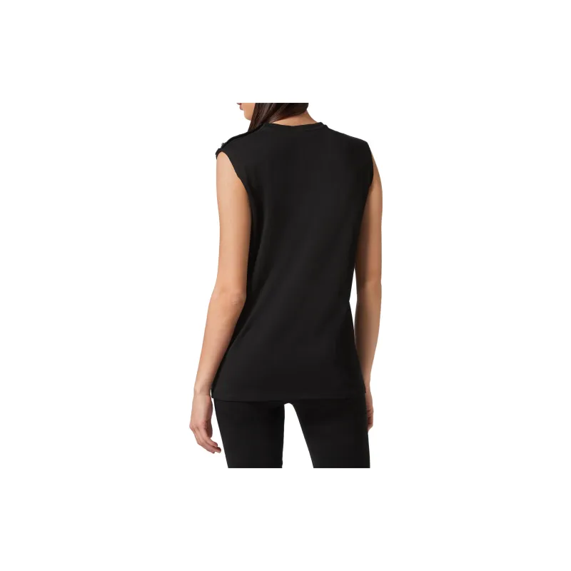 PHILIPP PLEIN Logo print Tank Top-3