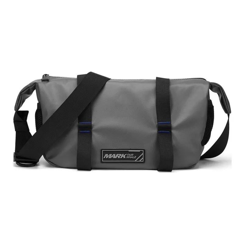 FAIRWHALE Fabric One Shoulder/Crossbody Bag Regular Men's Black/Gray Black-6