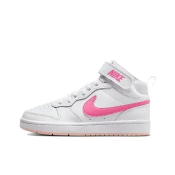 Nike Court Borough Mid 2 White Pinksicle GS