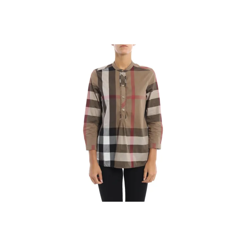 Burberry Shirts Women's Brown-2