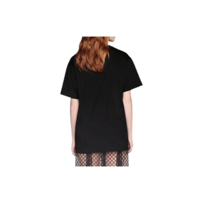 GUCCI X The North Face Cotton T shirt Black/Multicolor-3