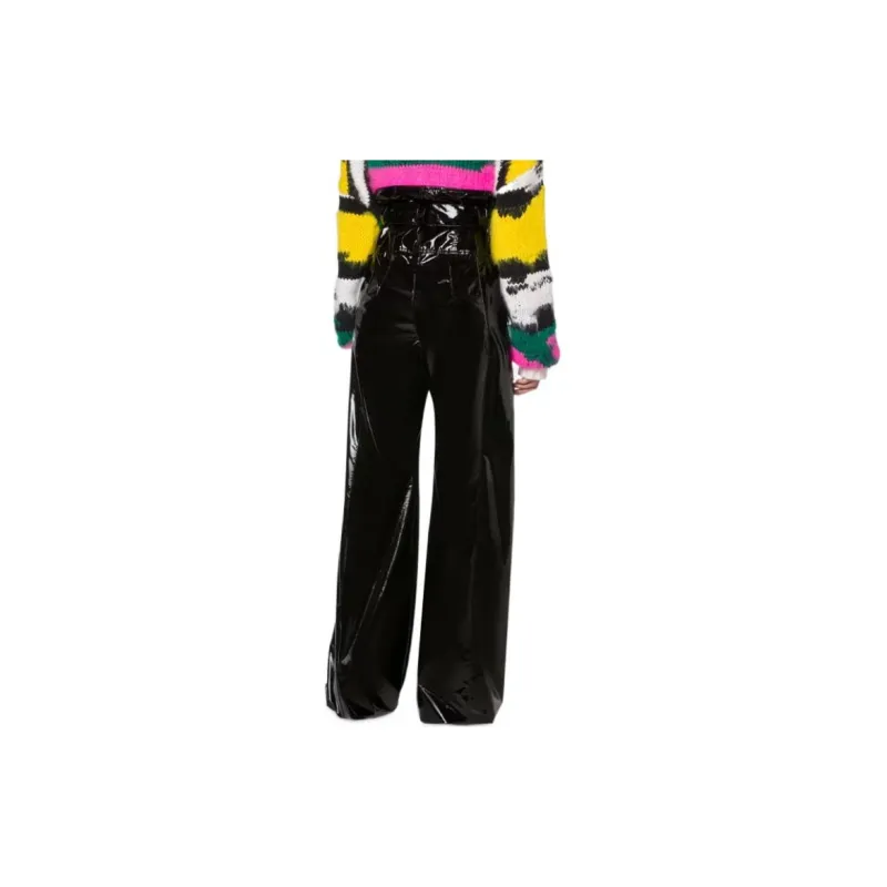PHILOSOPHY DI LORENZO SERAFINI High shine Wide leg Trousers-3