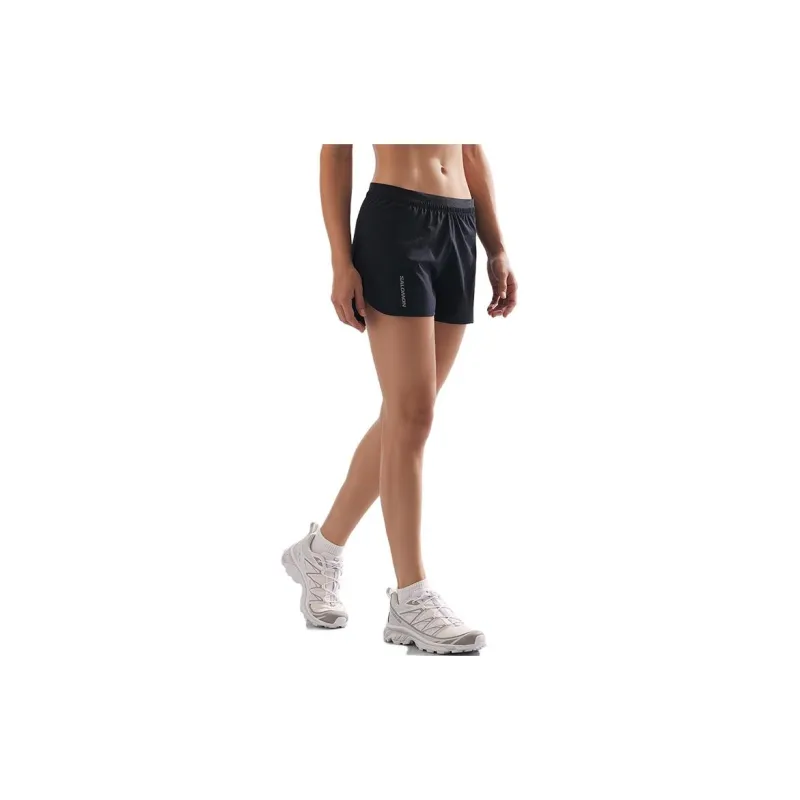 SALOMON CROSS 5 SHORT Sports Shorts Women's Black-1