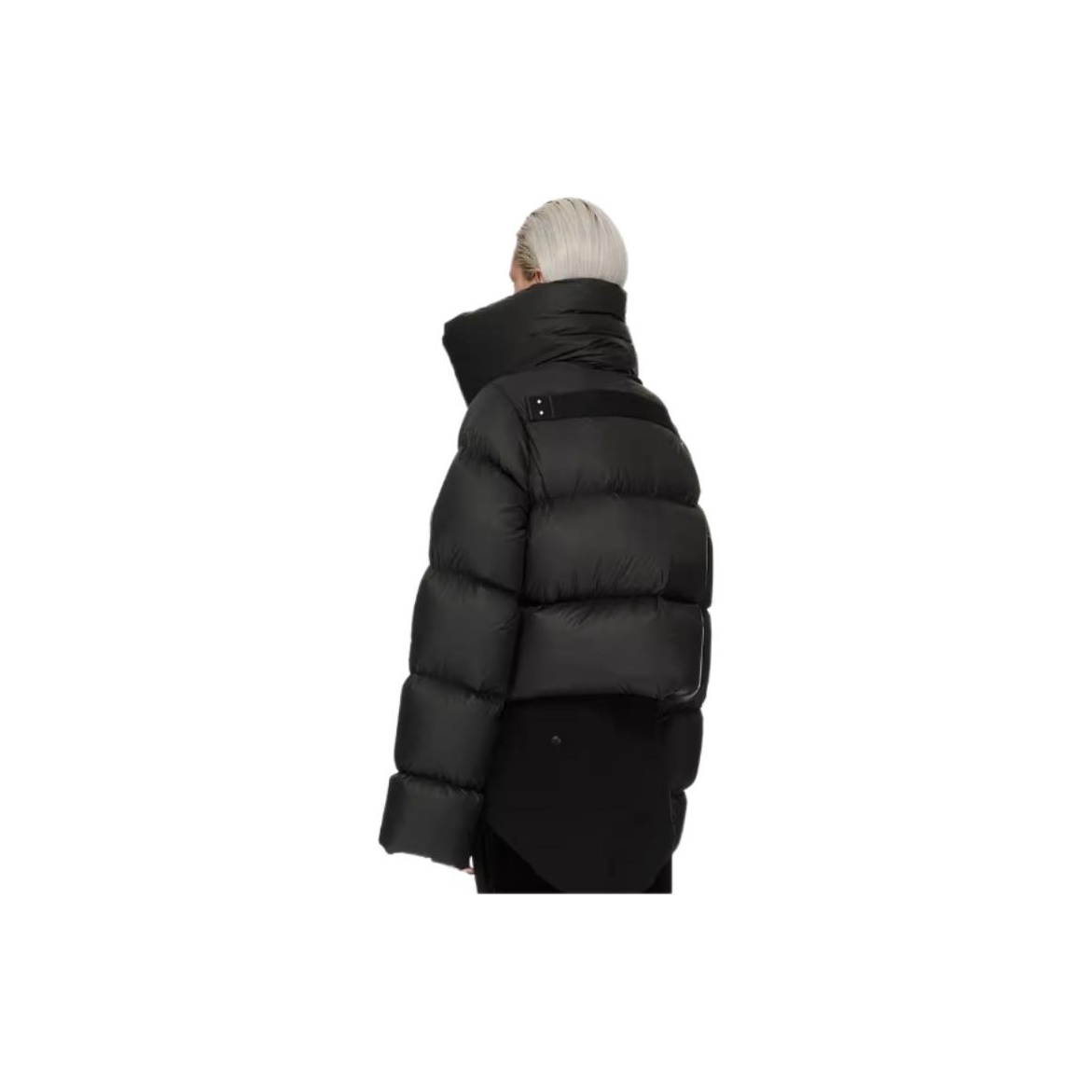RICK OWENS Funnel Neck Puffer Jacket 38 - POIZON
