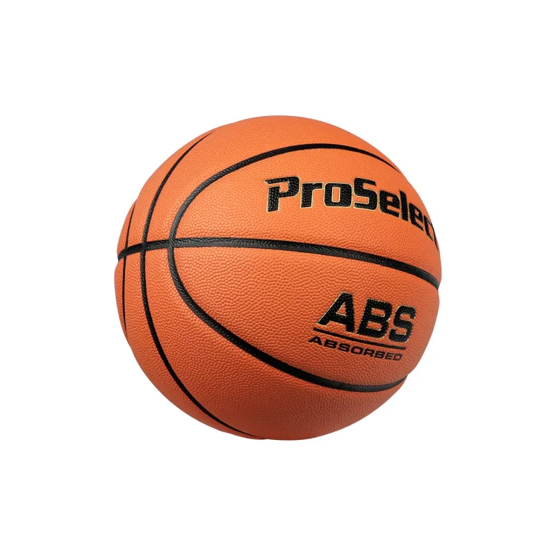 ProSelect Microfiber Leather Basketball Orange Yellow Size 7 Training Unisex-2