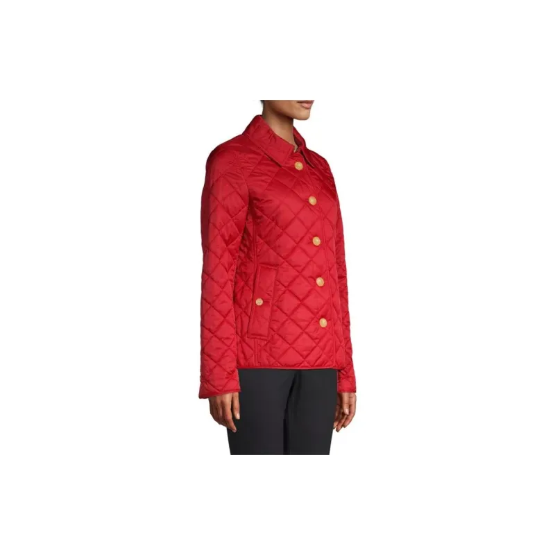 Burberry Jackets Women's Red-2
