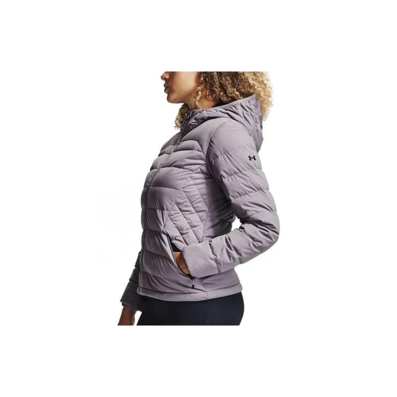 Under Armour Down Jacket Women's Lead Gray Purple-5