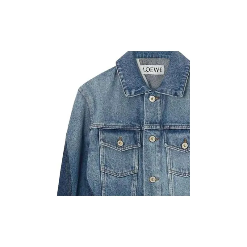 LOEWE Denim Jackets Women's Blue-4