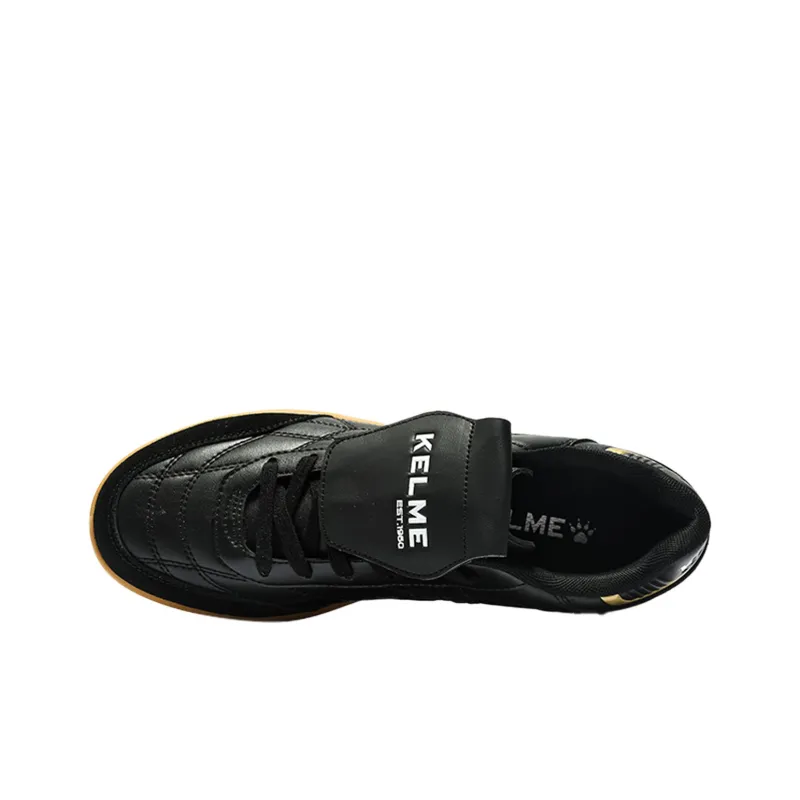 KELME Coverage Slip Resistant And Abrasion Resistant Low Top Skateboard Shoes Men's Black-2