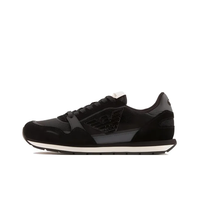 EMPORIO ARMANI Panelled Low-top Sneakers-0