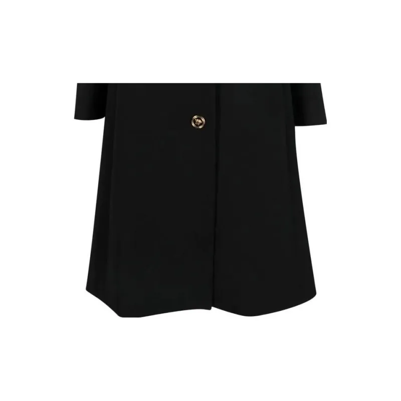 VERSACE SS23 Coats Women's Black-3