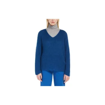 MaxMara V Neck Long Sleeved Jumper