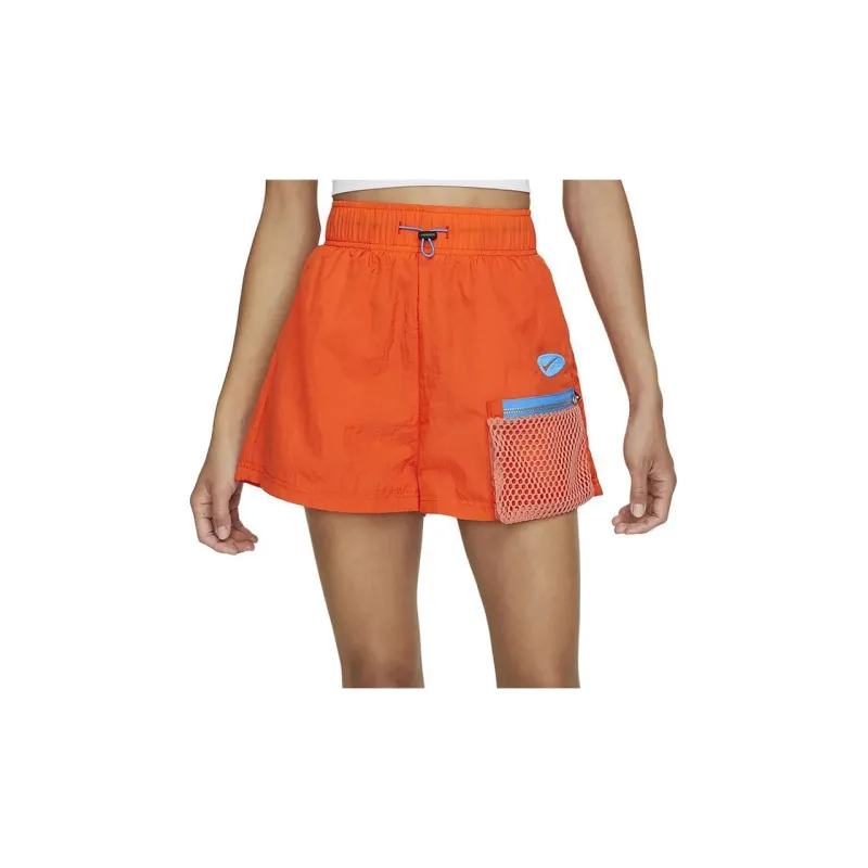 Nike Casual Shorts Women's Orange-3