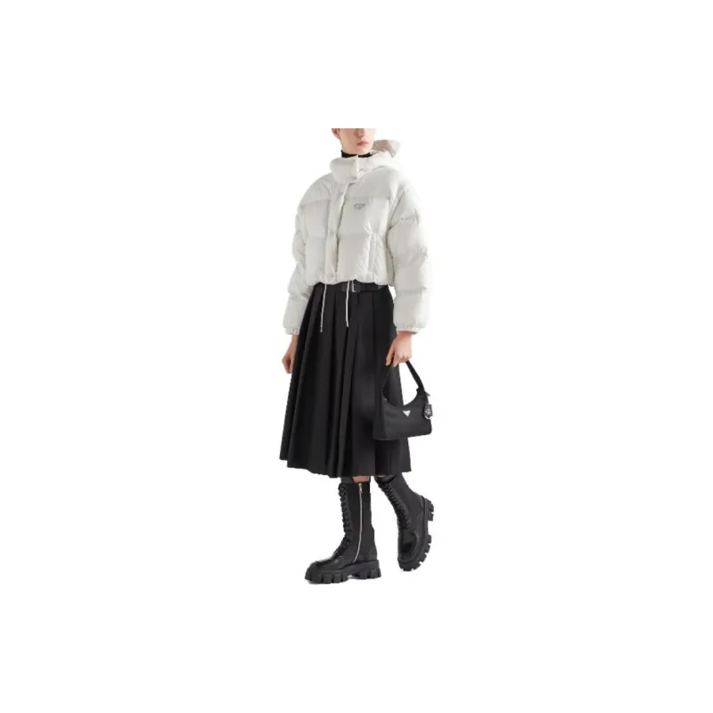 PRADA Cropped Coats Women's-5
