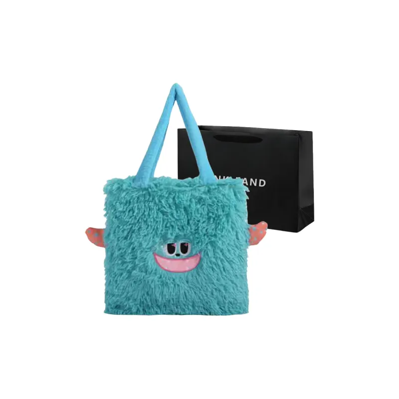 PINK·LAND Velour Shoulder Bag Regular Women's-3