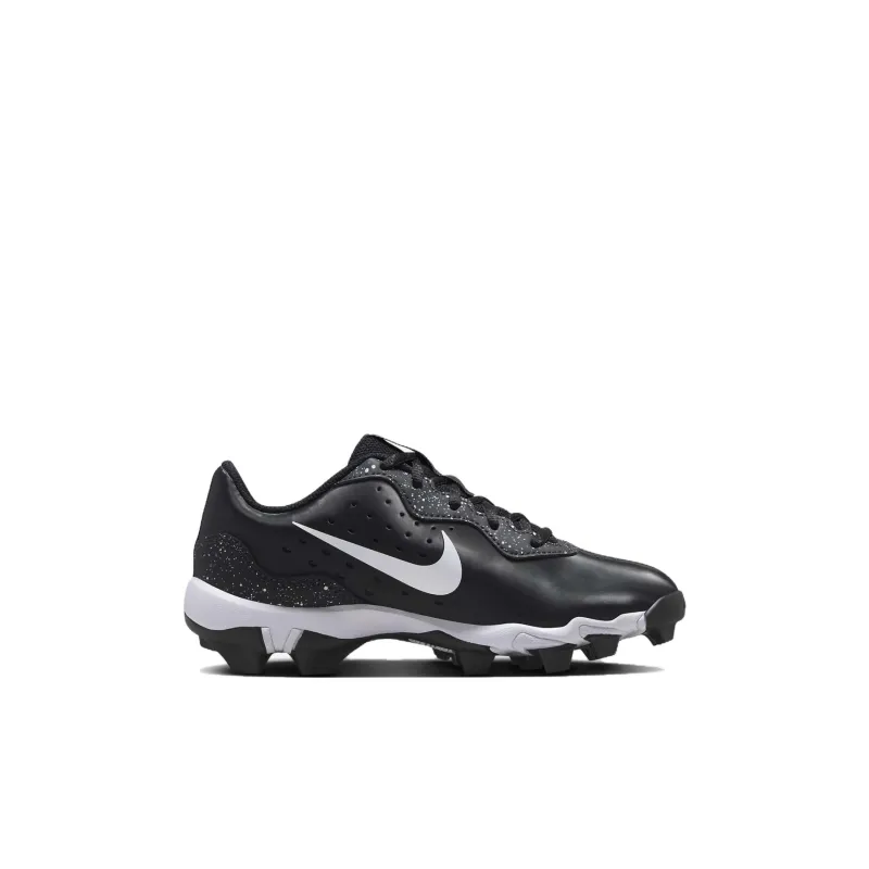 Nike Alpha Huarache 4 Anti Slip Wear Resistant Kids' Training Shoes Black White Kids'-1