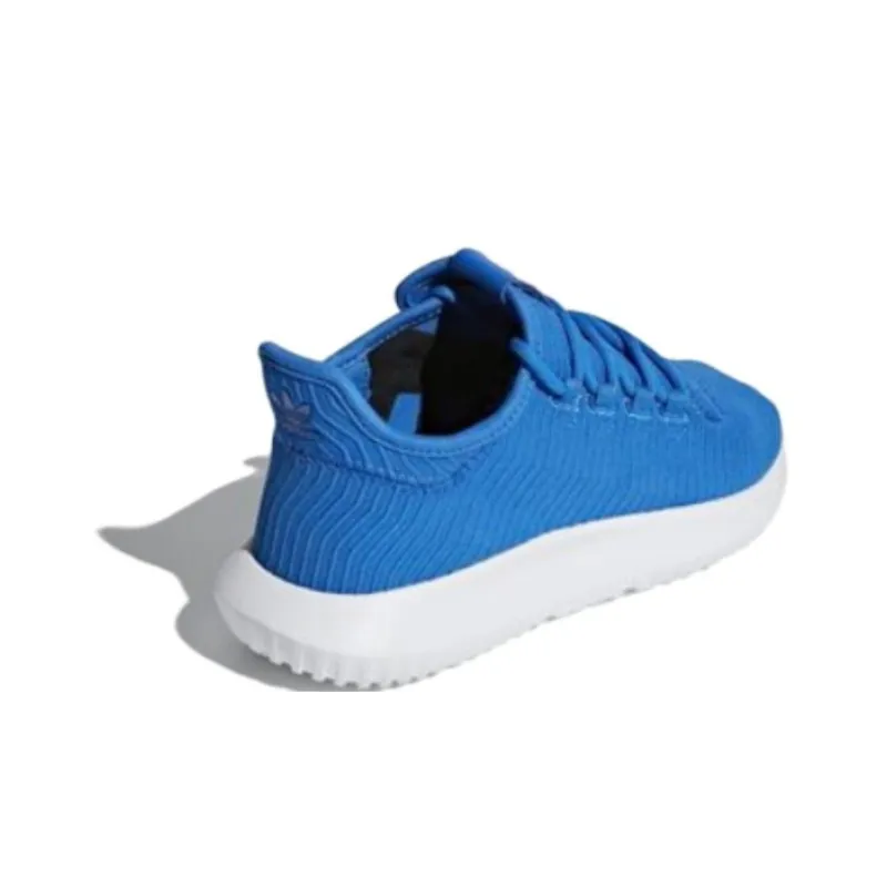 Adidas Anti Slip Wear Resistant Low Top Kids' Running Shoes Blue Teenagers-3